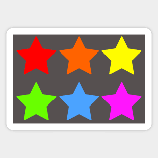 A sky of stars pattern Sticker